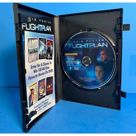 Flightplan Movie (Full Screen Edition) DVD - Jodie Foster - Touchstone - Picture 3 of 6